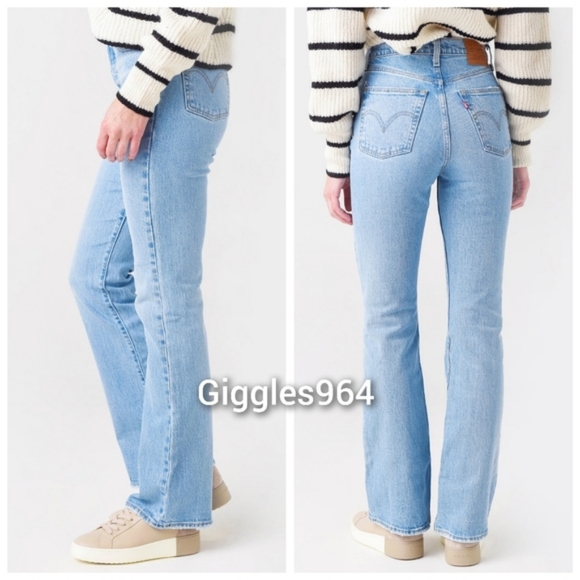 Levi's Ribcage High Rise Bootcut Jeans - Picture 6 of 16